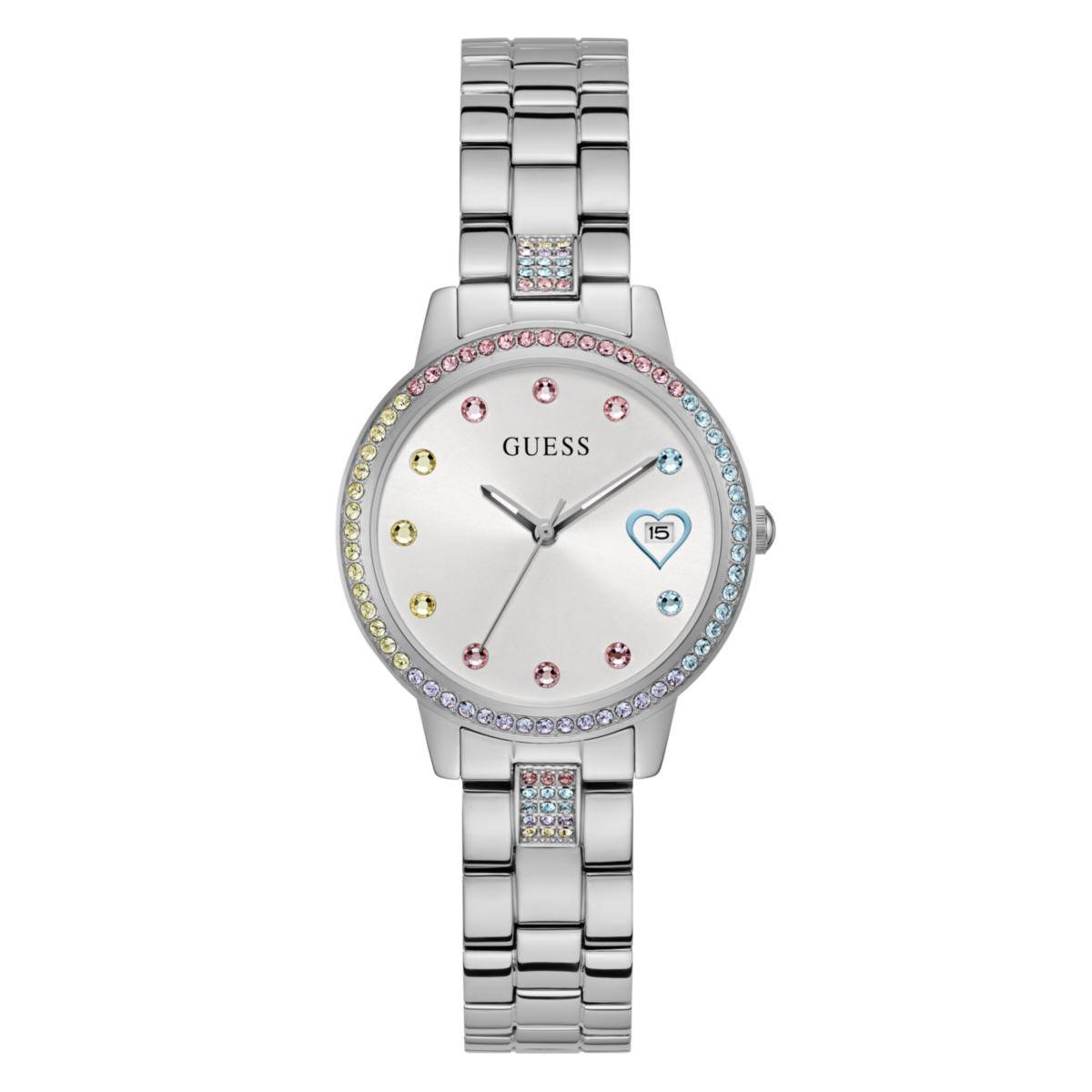 MONTRE GUESS FEMME SIMPLE ACIER